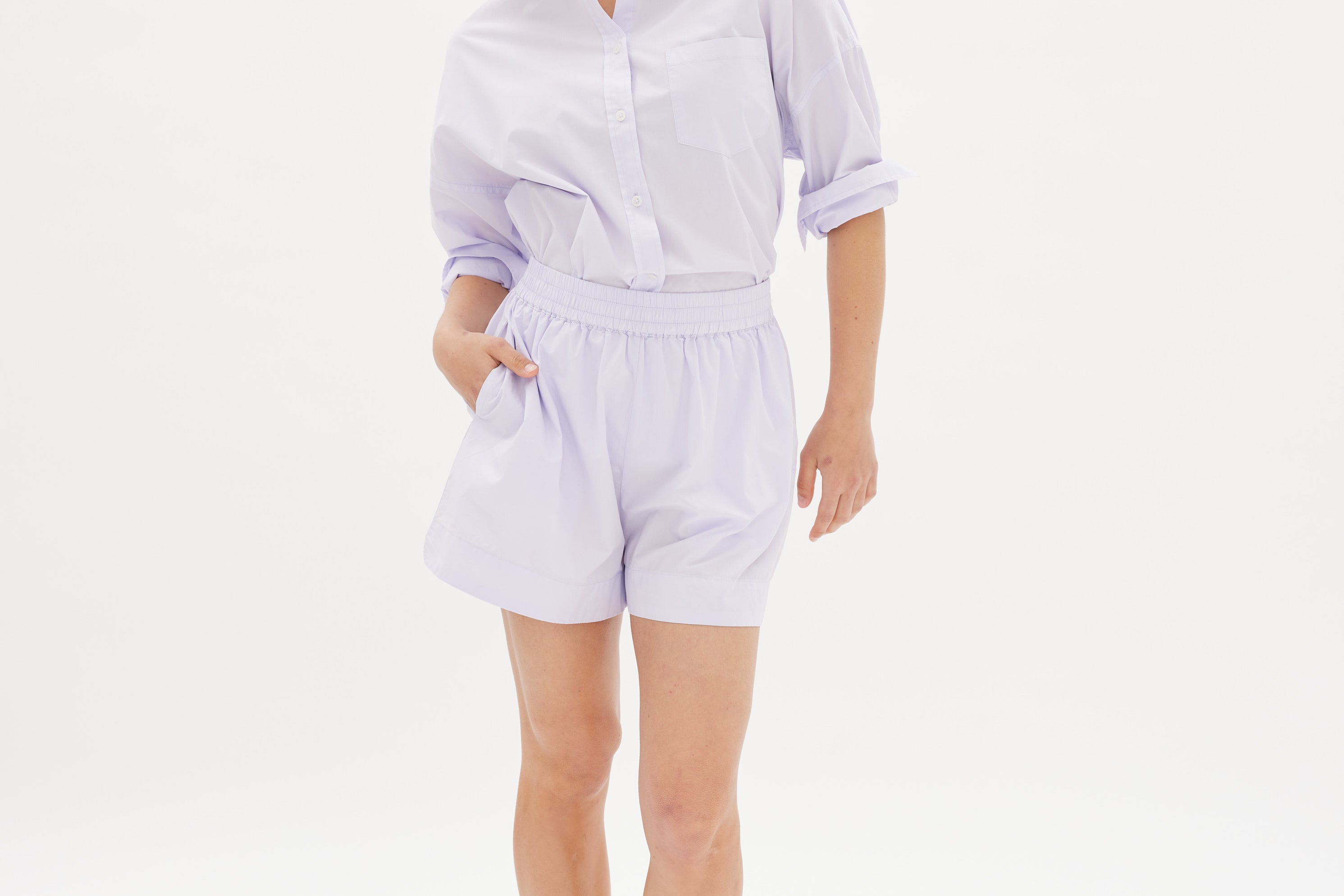 The Chiara Short - Neon Lilac - Apparel