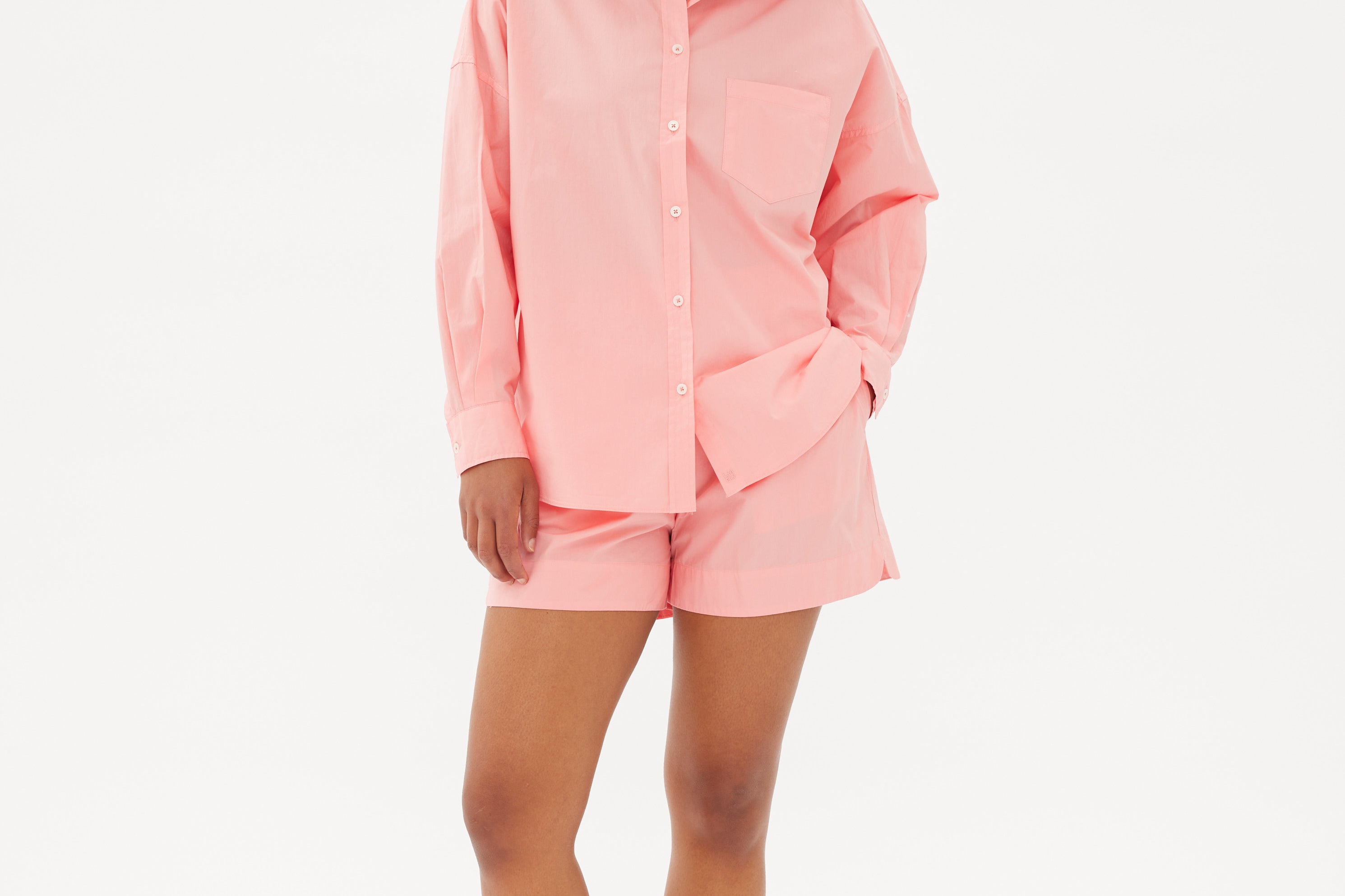 Chiara Shirt Classic - Pink Sorbet - Apparel