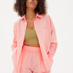 Chiara Shirt Classic - Pink Sorbet - Apparel