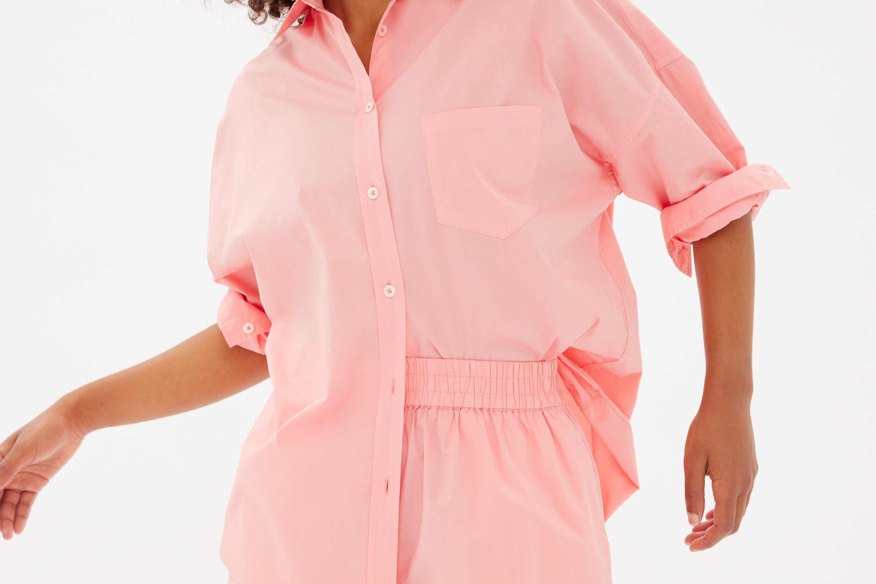Chiara Shirt Classic - Pink Sorbet - Apparel
