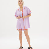 Soller Shorts - Neon Lilac/Coral - Apparel