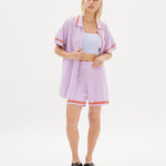 Soller Shorts - Neon Lilac/Coral - Apparel