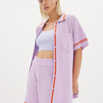 Soller Shorts - Neon Lilac/Coral - Apparel