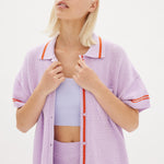 Soller Shorts - Neon Lilac/Coral - Apparel