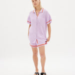Soller Shorts - Neon Lilac/Coral - Apparel