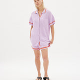 Soller Shorts - Neon Lilac/Coral - Apparel