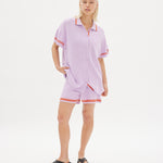 Soller Shorts - Neon Lilac/Coral - Apparel