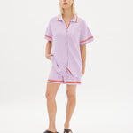 Soller Shorts - Neon Lilac/Coral - Apparel