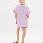 Soller Shorts - Neon Lilac/Coral - Apparel