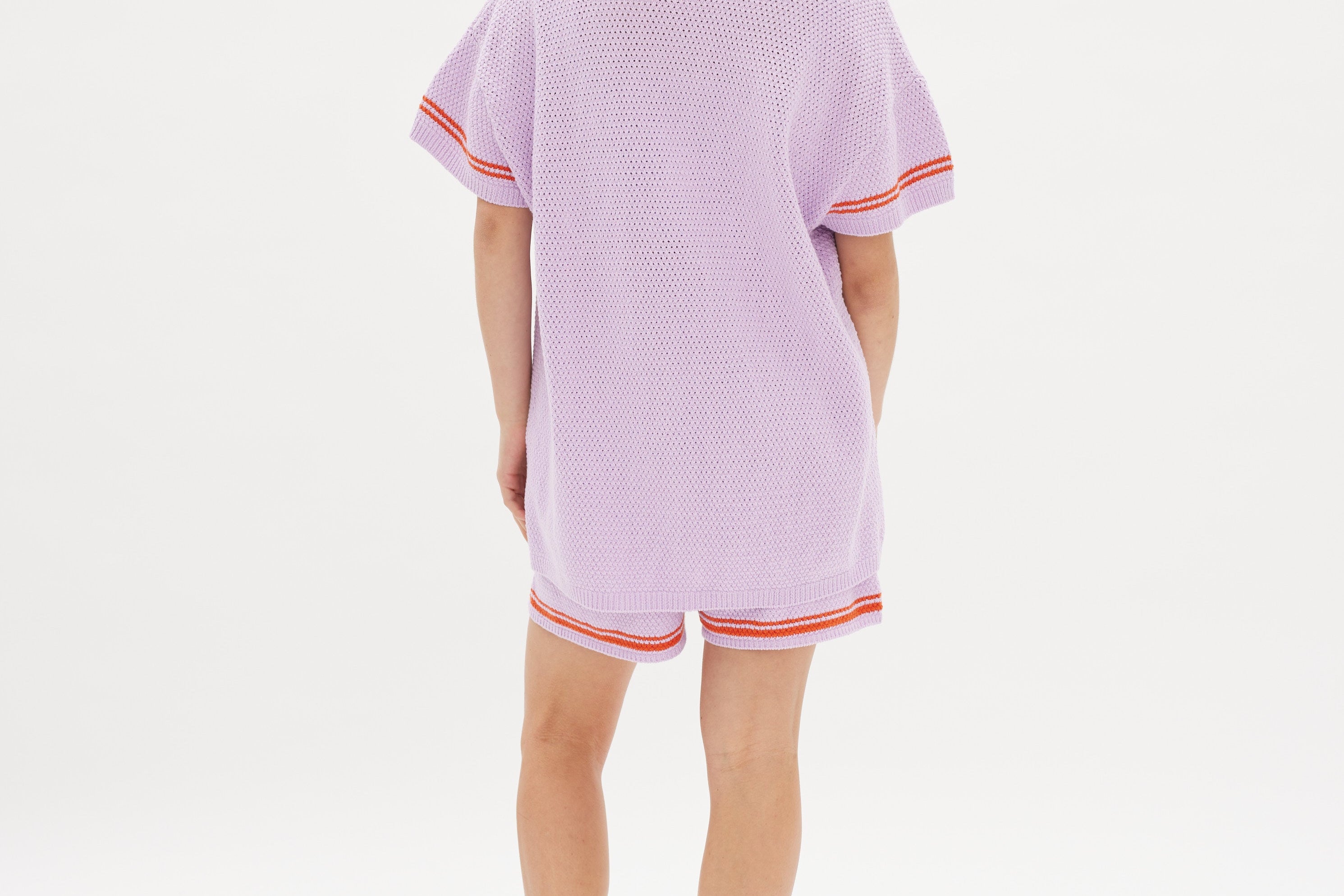 Soller Shorts - Neon Lilac/Coral - Apparel