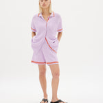Soller Shorts - Neon Lilac/Coral - Apparel