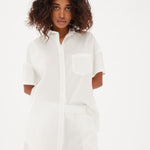 Chiara Mid Length Short - White