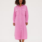Chiara Utility Dress - Peony - Apparel