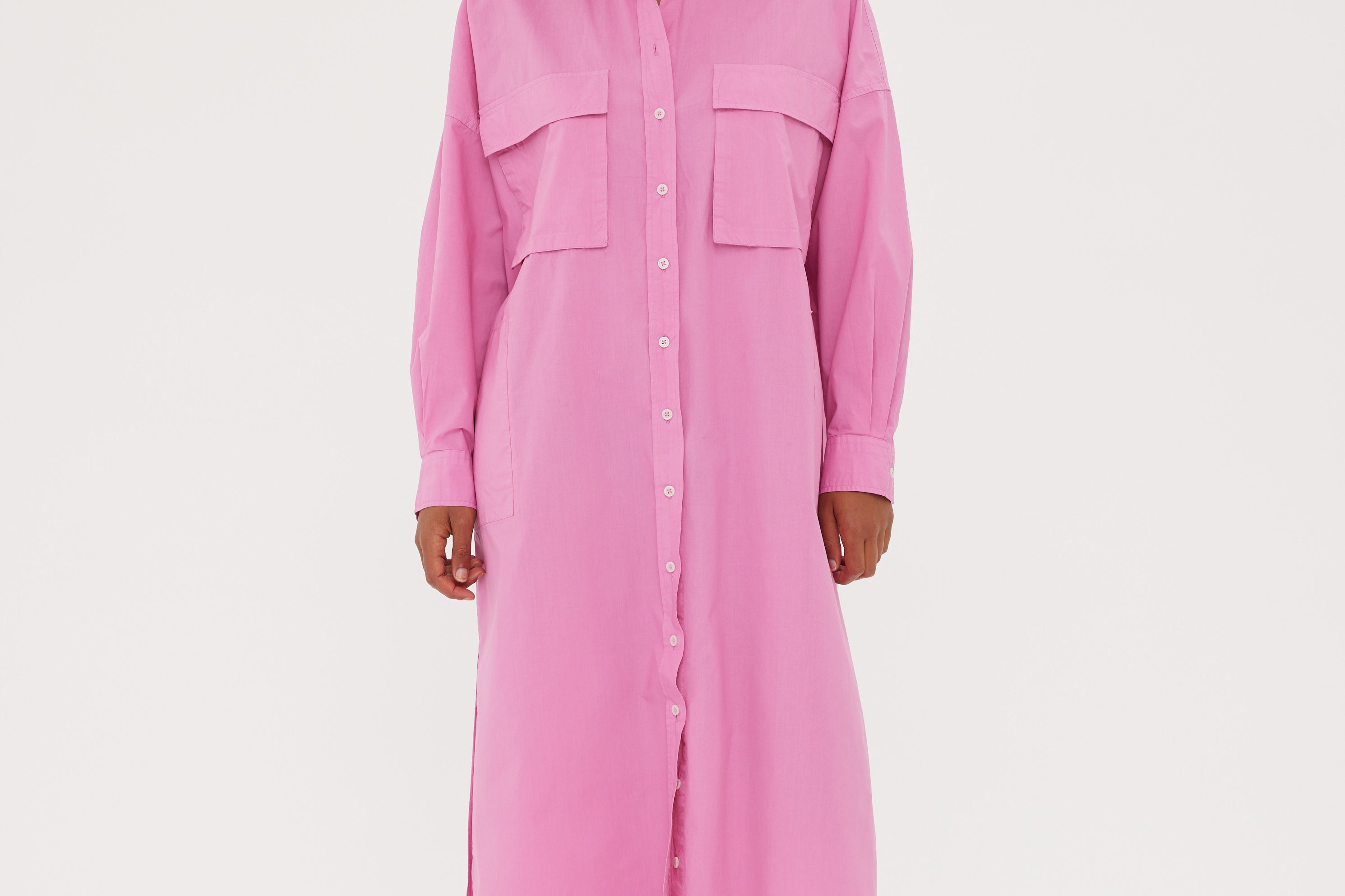 Chiara Utility Dress - Peony - Apparel