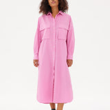 Chiara Utility Dress - Peony - Apparel