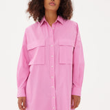 Chiara Utility Dress - Peony - Apparel
