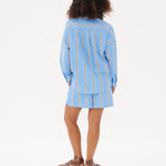 Chiara Shorts Classic - Stripe - Ink Blue/White/Black - Apparel
