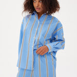 Chiara Shorts Classic - Stripe - Ink Blue/White/Black - Apparel