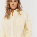 Chiara Shirt Classic - Soft Yellow - Apparel