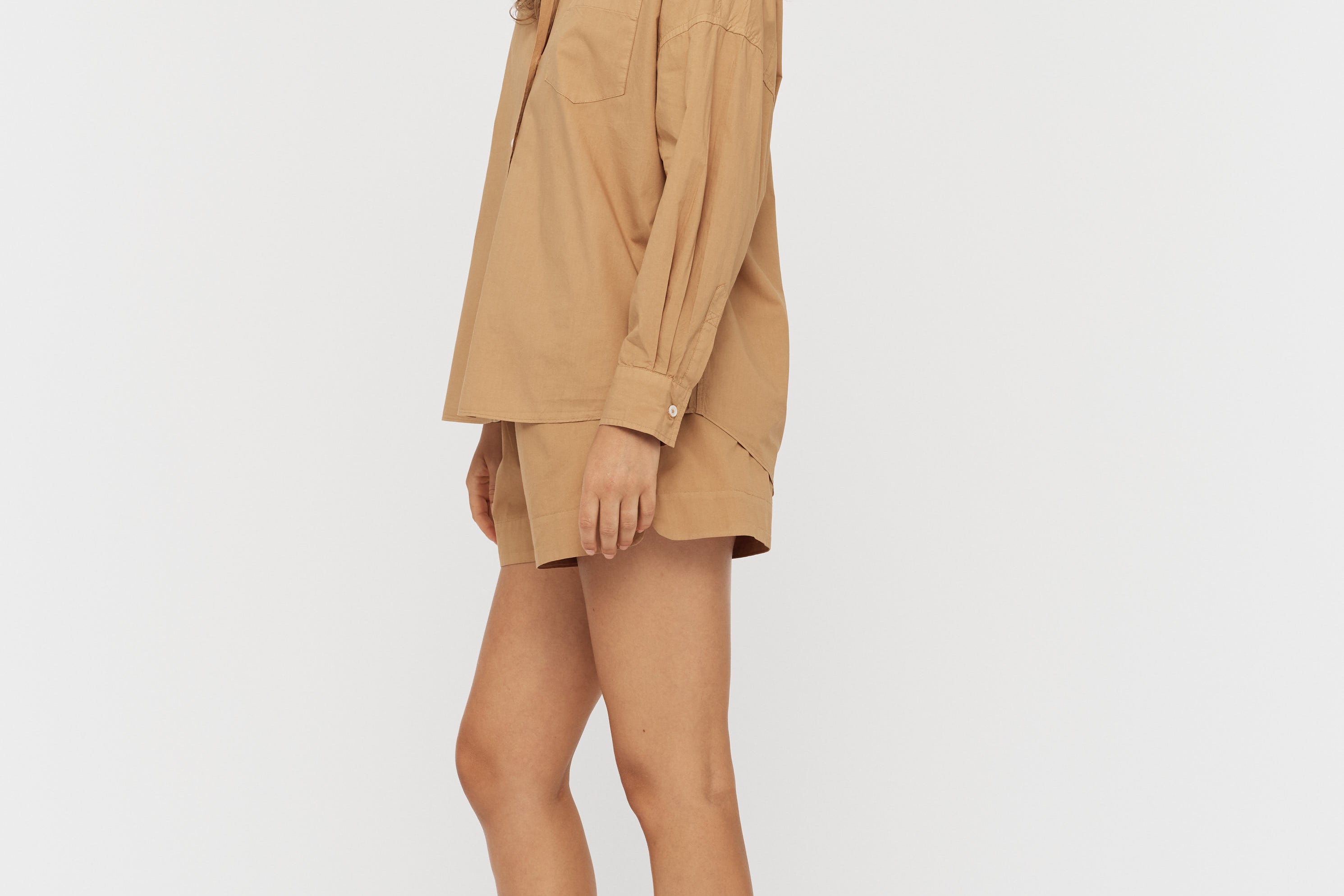 The Chiara Shirt - Toffee - Apparel