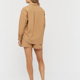 The Chiara Shirt - Toffee - Apparel