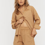 The Chiara Shirt - Toffee - Apparel