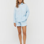 The Chiara Shirt - Sky - Apparel