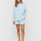 The Chiara Shirt - Sky - Apparel