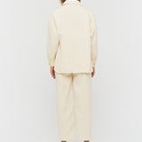 Amaya Striped Jean - Soft Yellow/White - Apparel