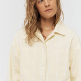 Amaya Striped Jean - Soft Yellow/White - Apparel