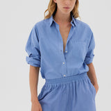 The Chiara Short - Powder Blue - Apparel