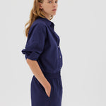 The Chiara Shirt - Navy - Apparel