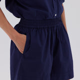 The Chiara Shirt - Navy - Apparel