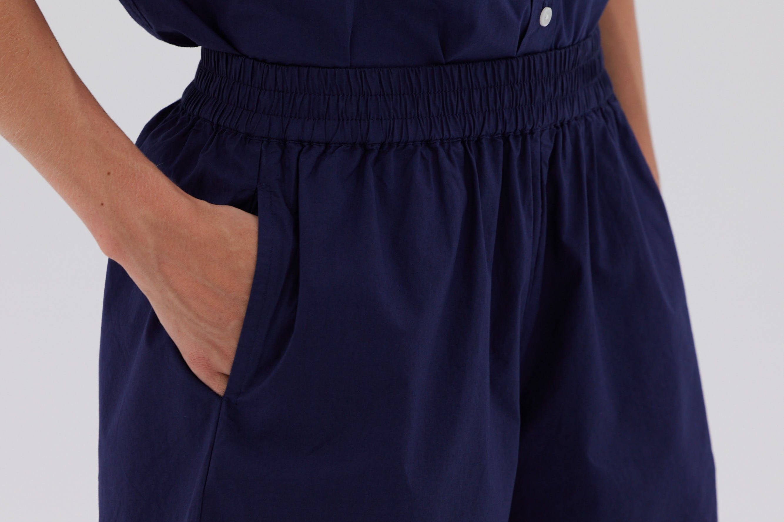 The Chiara Short - Navy - Apparel