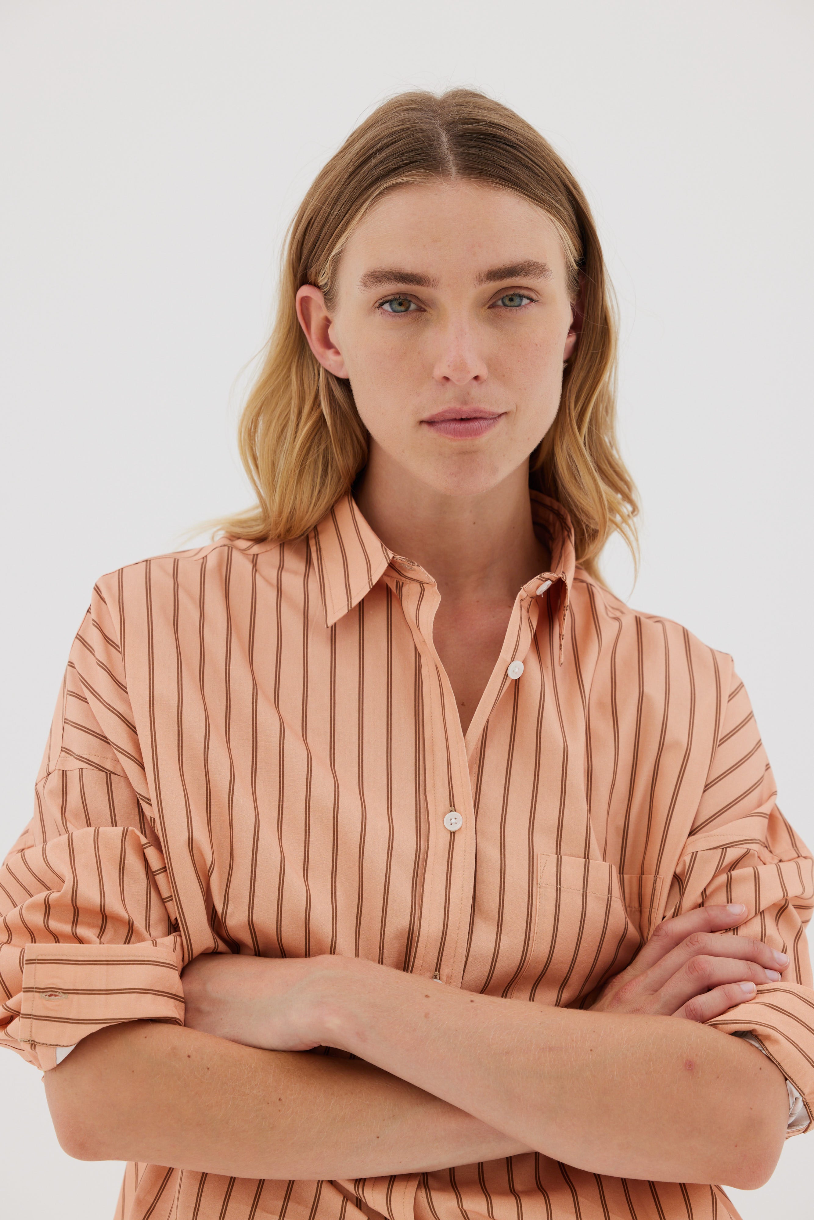 Chiara Cotton Shirt Macchiato