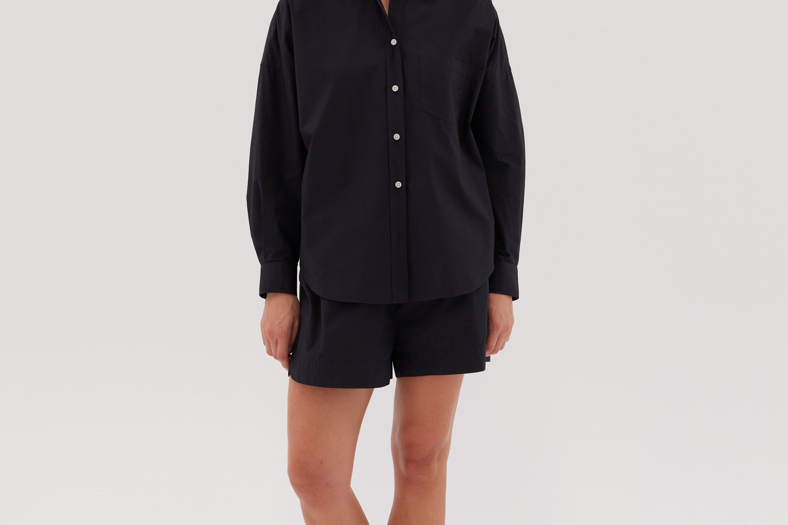 The Chiara Shirt - Black - Apparel