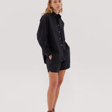 The Chiara Shirt - Black - Apparel