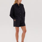 The Chiara Shirt - Black - Apparel