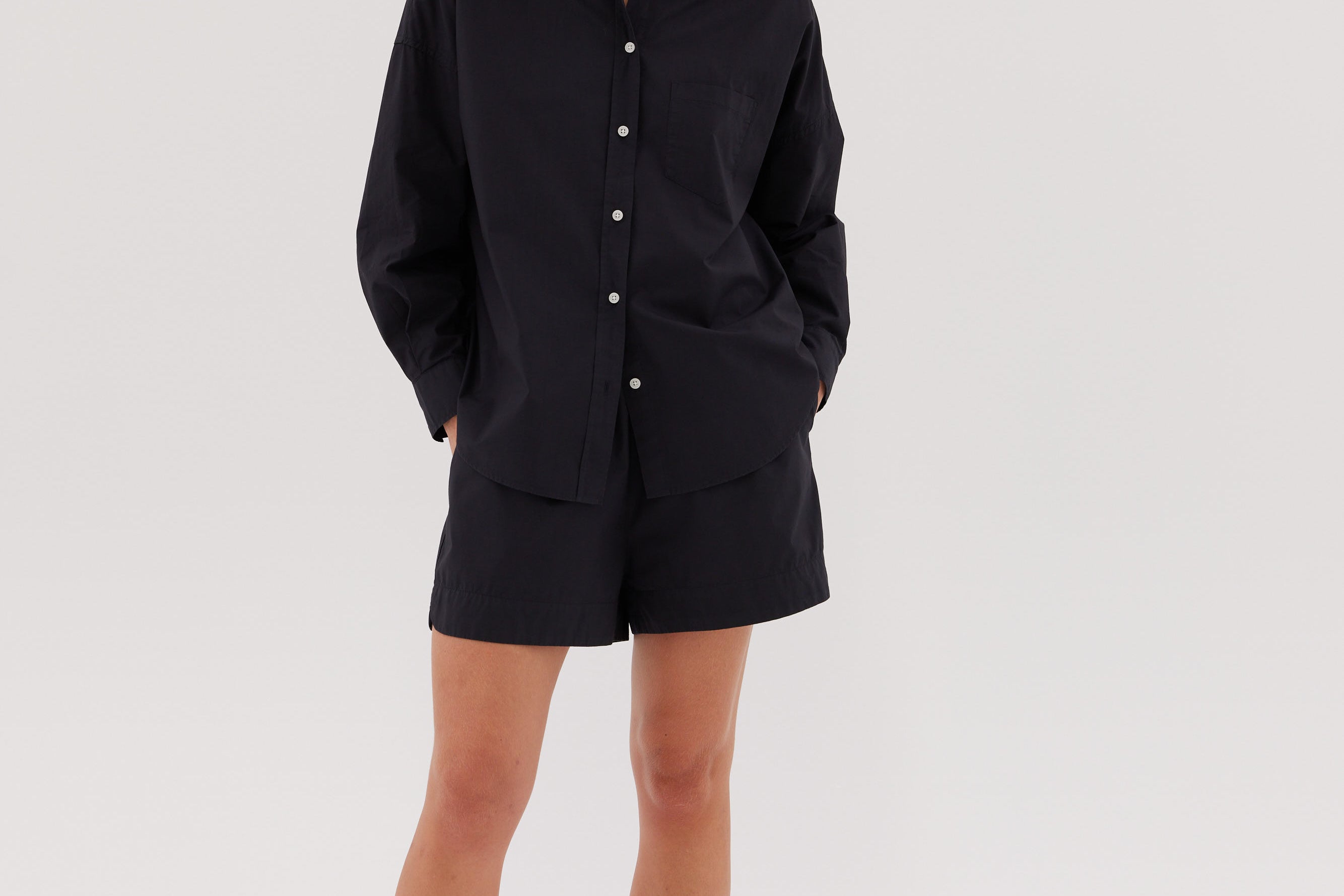 The Chiara Shirt - Black - Apparel