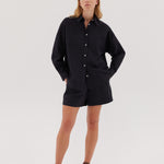 The Chiara Shirt - Black - Apparel