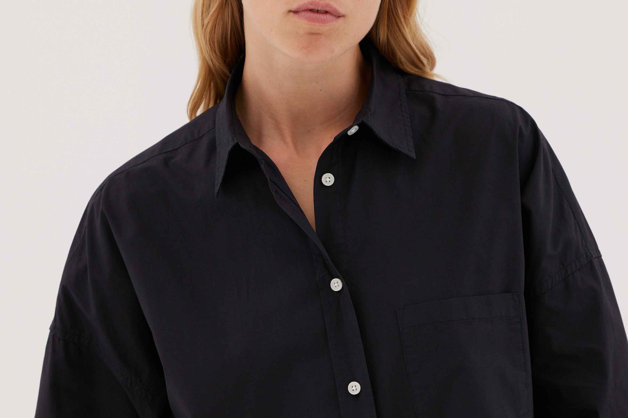 The Chiara Shirt - Black - Apparel
