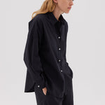 The Chiara Shirt - Black - Apparel