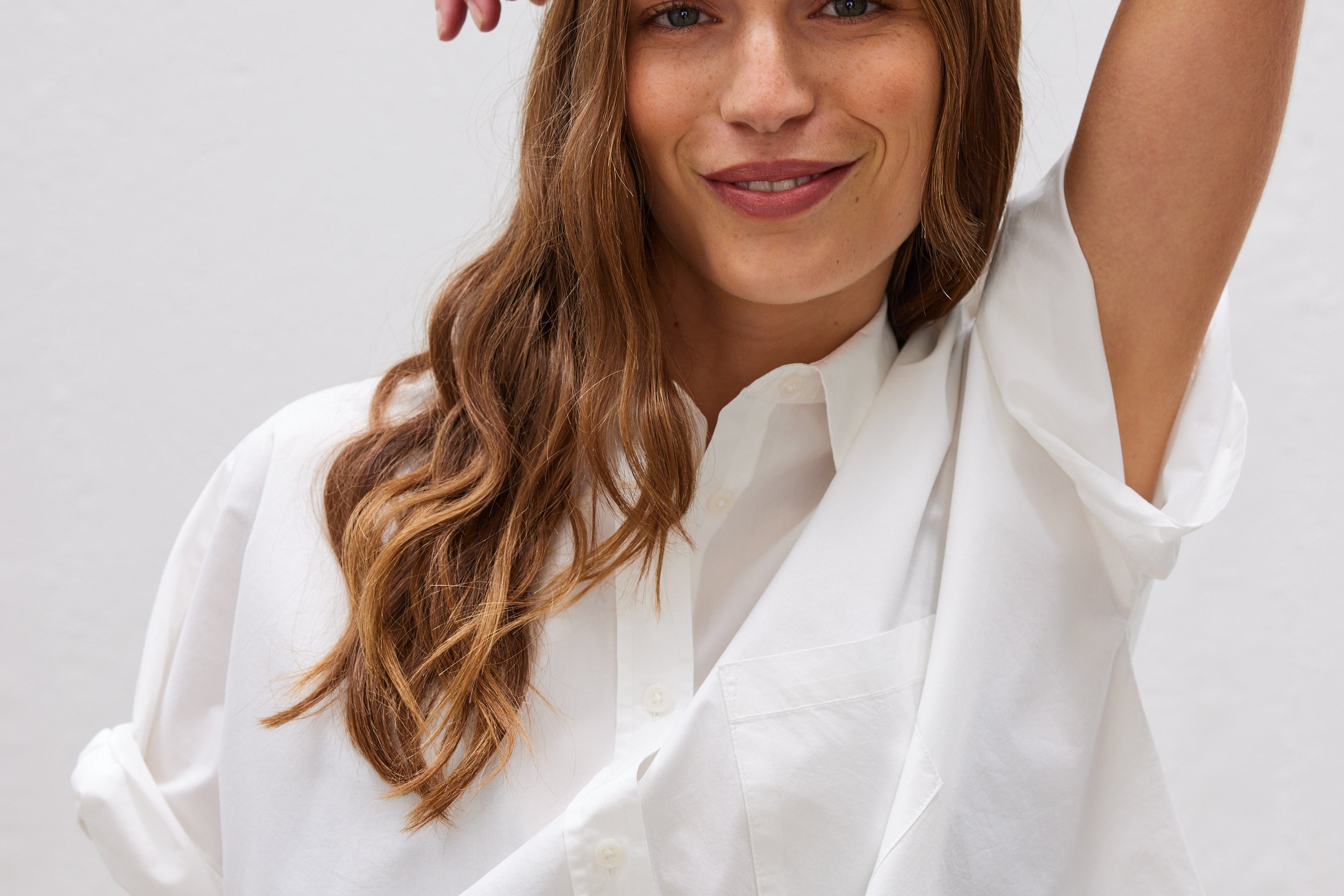 The Chiara Short Sleeve Shirt - White - Apparel