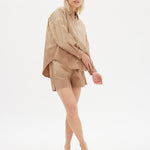 The Dip Dyed Chiara Shorts - Wholegrain - Apparel