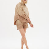 The Dip Dyed Chiara Shorts - Wholegrain - Apparel