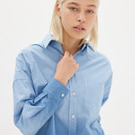 The Dip Dyed Chiara Shorts - Powder Blue - Apparel
