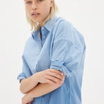 The Dip Dyed Chiara Shorts - Powder Blue - Apparel