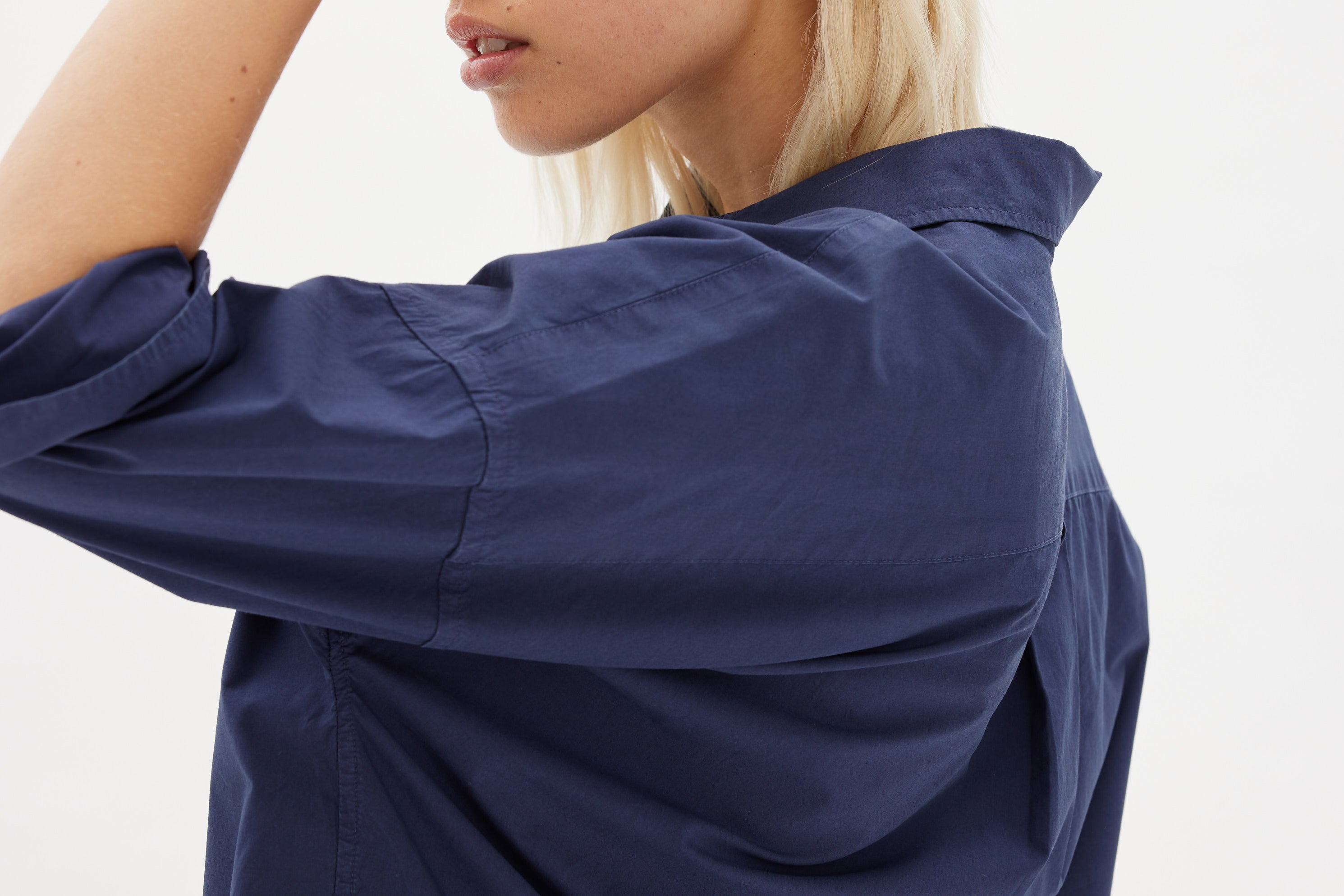 The Chiara Shirt - Navy - Apparel