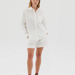 The Chiara Short - White - Apparel