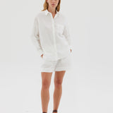 The Chiara Short - White - Apparel